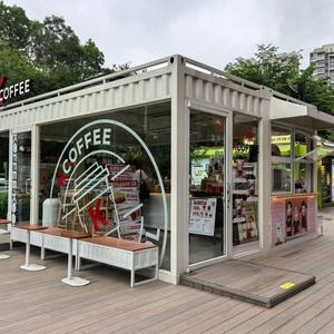 Conteneur Mobile Pop-Up Rapide de 20 Pieds pour <span class=keywords><strong>Bar</strong></span> à Café, Maisons Modulaires et Usage Commercial – Casa Prefabricada - Product Image 4