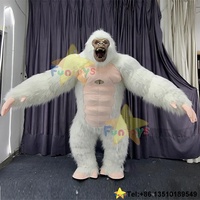 FUNTOYS Costume de mascotte gonflable de gorille Cosplay de haute qualité 2.6m/3m Costume de gorille gonflable bon marché à vendre