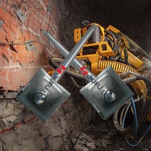 Perno de roca de fricción de 47MM de columna completa, alta precarga para soporte permanente de excavaciones subterráneas - Product Image 1