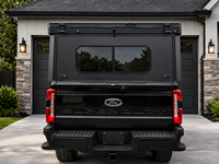 Bantrek - Camper Rectangular Resistente de Aleación de Aluminio para Camioneta, Impermeable, para 3-4 Personas, para Viajes de Larga Distancia