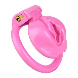 Dispositivo de castidad portátil FRRK, jaula de plástico para pene para hombres, pene bloqueado en lujuria, juego de bondage BDSM, jaula de castidad, juguetes sexuales para hombres - Product Image 4