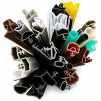 Joint d'étanchéité extrudé en TPE sur mesure pour portes et fenêtres, profilé de calfeutrage pour cadres en aluminium et PVC, portes vitrées, étanchéité de bâtiments