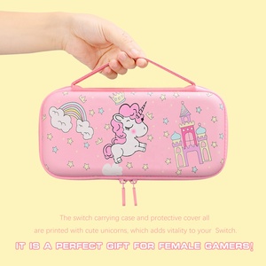 Modx-pochette de rangement pour Nintendo <span class=keywords><strong>Switch</strong></span> <span class=keywords><strong>OLED</strong></span> / <span class=keywords><strong>Switch</strong></span> Lite, dessin animé, jolie sacoche de voyage, accessoire de jeu, vente en gros - Product Image 4