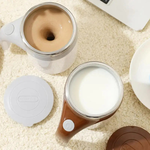 Tự động khuấy cốc cốc có thể sạc lại xách tay cà phê Điện khuấy thép không gỉ xoay từ nhà uống công cụ - Product Image 2