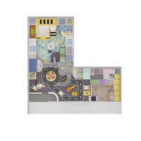 Chine Piscines à balles mécaniques Naughty Castle Mark Équipement de terrain de jeu intérieur doux Toboggans pour enfants Aire de jeux intérieure en plastique