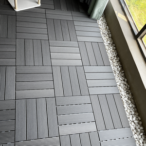 Ubin Dek WPC Tahan Air untuk Teras & Taman Luar Ruangan Solusi Ubin Dek Komposit Lantai WPC - Product Image 4