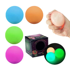 All'ingrosso giocattoli sensoriali Fidget che cambiano colore Gel Stress Ball Tofu luminoso palla need <span class=keywords><strong>Dohs</strong></span> anti Stress palle per ragazze - Product Image 3