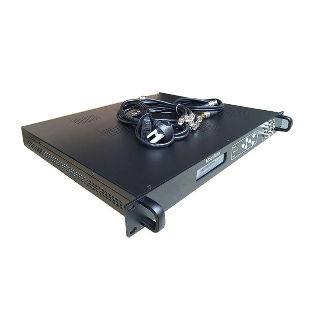 Cable TV Digital Headend 24-Tuner FTA Satellite DVB-S2 to IP Gateway with Multiplexing Web-NMS Management 2 ASI Output UDP RTP