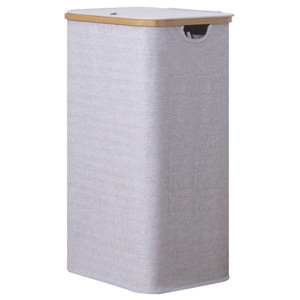 Collapsible <b>Laundry</b> Basket Oxford Cloth Rectangle Waterproof Clothing Organizer Bathroom Storage Foldable Standing Type - Product Image 5