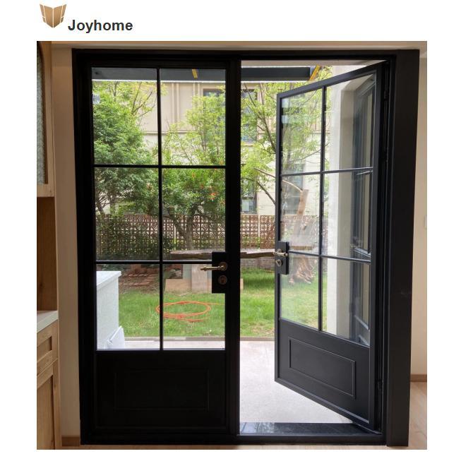 Hot Seller Customized Black Double Door