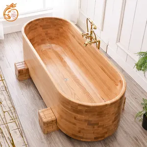 2020 Hot sale European design Best Wood Bathtubs hot tub Freestanding