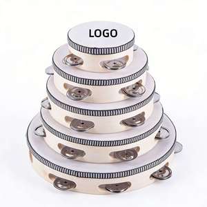 Campana de Tambor con Logotipo Personalizado, Instrumento de Percusión Profesional - Product Image 1