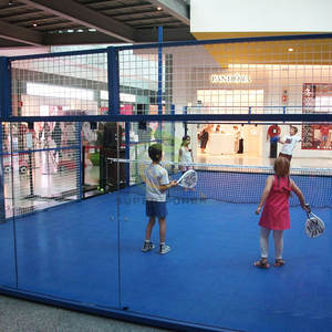 Enfants <span class=keywords><strong>Mini</strong></span> Paddle Sport Équipement <span class=keywords><strong>De</strong></span> <span class=keywords><strong>Tennis</strong></span> Enfants Plein Panoramique Padel <span class=keywords><strong>Court</strong></span> Canchas <span class=keywords><strong>De</strong></span> Padel - Product Image 2