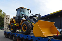 Chargeuse sur pneus articulée chinoise XC938 3,5 tonnes LW300KN avec godet de 1,8 m³ et système hydraulique robuste pour la construction et l'agriculture