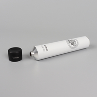 Emballage de tubes vides en aluminium Crème lotion pour les mains Tubes en aluminium pliables Cosmétique