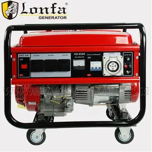 Alimentado por motor original japonés HONDAGX390 <span class=keywords><strong>5000W</strong></span> 5.5kva 5kw 5.5kw 5 KVA 6,5 KVA 7 kVA 7.5kVA <span class=keywords><strong>generador</strong></span> de gasolina portátil - Product Image 4
