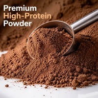 Poudre de Protéine de Lactosérum Personnalisée Saveur Chocolat – Complément Prise de Masse pour la Croissance Musculaire et la Nutrition Sportive – Vente en Gros