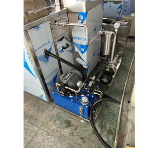Nettoyeur à ultrasons à plateforme hydraulique à commande automatique par PLC pour pièces de moteur, carburateurs - <span class=keywords><strong>Nettoyage</strong></span> à ultrasons industriel - Product Image 5