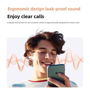 Niedriger Preis <span class=keywords><strong>Mini</strong></span> Portable True <span class=keywords><strong>Wireless</strong></span>-Ohrhörer Nicht geräusch unterdrückende TWS in Ohrhörern Airbuds für IPhone - Product Image 4