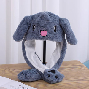Sombrero <span class=keywords><strong>con</strong></span> <span class=keywords><strong>orejas</strong></span> <span class=keywords><strong>de</strong></span> conejo <span class=keywords><strong>de</strong></span> ballena, <span class=keywords><strong>gorra</strong></span> suave para saltar <span class=keywords><strong>de</strong></span> conejo <span class=keywords><strong>Pikachu</strong></span> en movimiento, juguete divertido para niñas, sombrero <span class=keywords><strong>de</strong></span> peluche <span class=keywords><strong>de</strong></span> animales <span class=keywords><strong>de</strong></span> dibujos animados, juguetes <span class=keywords><strong>de</strong></span> regalo para niños adultos - Product Image 5