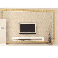 Autocollant mural en acrylique DIY 10*10cm, décoration moderne pour la maison, la chambre, le salon, autocollant mural miroir labyrinthe