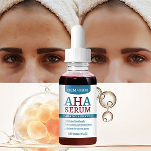 AHA 30% + BHA 2% Exfoliating Serum - Pore Cleansing Blackhead Remover Acne Treatment Brightening 30ml OEM/ODM Face Serum - Product Image 4