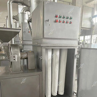 RVS Stofafzuiger Pulverisator Graan Bloem Kruidenpoeder Molen Maalmachine met Cyclone Luchtsluis