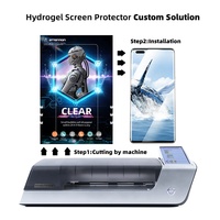 Film protecteur d'écran en hydrogel TPU chinois en gros, 0,17 mm, HD transparent, 120x180 mm, pour machine de découpe en usine