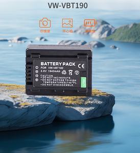 Аккумулятор для камеры VW-VBT190 замены аккумулятора для HC-V130 Pana-sonic V160 <span class=keywords><strong>V180</strong></span> V210 V230 V250 камера 3,6 В 1940 мАч - Product Image 6