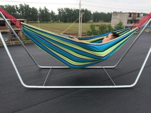 Camping <b>Hammock</b> Thickened Durable Fabric Canvas Single <b>Hammocks</b> Travel Swing Chair Hanging Bed Double Outdoor <b>Hammock</b> with Bag - Product Image 6