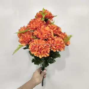 CNF Offre Spéciale pas cher mariage décoration de la maison de haute qualité fleurs en soie couleur vintage grande fleur artificielle hortensia