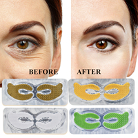 Masque pour les yeux en gel hydratant au collagène et à l'acide hyaluronique, patch relaxant pour le sommeil et le spa, traitement contour des yeux
