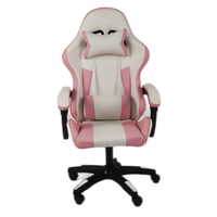 Fauteuil de bureau gaming en cuir véritable, pivotant, avec dossier réglable en hauteur, prix abordable, pour l'e-sport