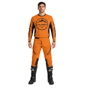 Conjunto de ropa de motocross premium personalizado, sublimado, para motocross, MX, ATV, MTB, jersey, pantalones, uniforme de carreras Enduro. - Product Image 1