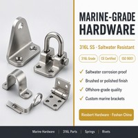 Pièces estampées en acier inoxydable SS304/316 de haute qualité pour matériel marin, tolérance de 0,01 à 0,05 mm - Certifié ISO 9001, fabrication OEM personnalisée, directement de l'usine