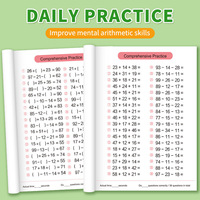 Cahier d'exercices de mathématiques mentales pour la 1ère année du primaire : Addition, soustraction, 100 encadrements, apprentissage des nombres, chants et exercices sur papier