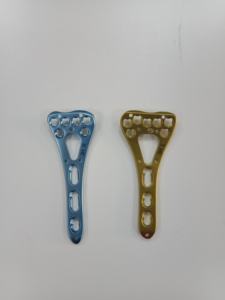 Geasure Titanium Aloi VA piringan pengunci Radius Distal mikro LCP pelat Radius distral sudut variabel - Product Image 5