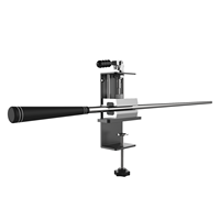 Pince de réparation de club de golf portable rotative à 360° pour droitier/gaucher, en alliage et caoutchouc antidérapant, avec 3 modes d'installation