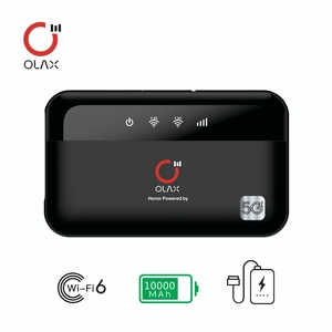 เราเตอร์ไวไฟ OLAX M100 แบบสองย่านความถี่ 4G พร้อมพาวเวอร์แบงค์ 10000mAh รองรับ 4 ย่านความถี่ 2.4G และ 5.8G พกพาสะดวก ใช้งานกลางแจ้ง ชาร์จอุปกรณ์ได้ - Product Image 5