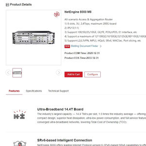 NE8000 M8 02353CDB-001 CR8PM8BASDC2 NetEngine 8000 M8 Configuración básica 2*2. 2 02354NTW-001 CR8PM8BASDCH 2*1. 2. 1. - Product Image 5