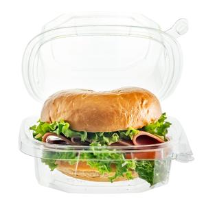 Récipient alimentaire à clapet en plastique sécurisé de 32 oz pour un transport facile - Product Image 1