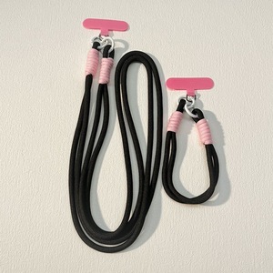 <span class=keywords><strong>Cordon</strong></span> de téléphone en polyester tressé, couleur unie, durable, réglable, long, pour porté en bandoulière, à l'épaule ou au <span class=keywords><strong>cou</strong></span>, avec fonction <span class=keywords><strong>porte</strong></span>-clés - Product Image 4