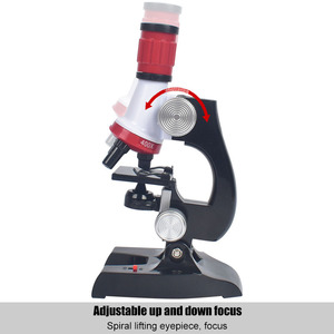 Children's 100X 400X 1200X LED <strong>Microscope</strong> Kit <strong>Biological</strong> Educational Toy for Home &amp; School Science Kids Gift - Product Image 2