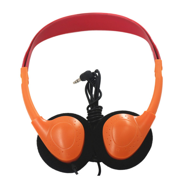 Lightweight Wired Music Earphones & Headphones Manufacturer's Option for School Hospital & Airline Use