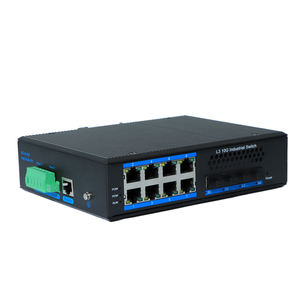 Switch réseau de gestion 4 ports 10 Gigabit 1000 Mbps 400W 128 Gbps avec 8 ports 10/100/1000 Mbps et console TP 1 port - Product Image 2