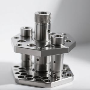 Piezas de torneado de fresado CNC OEM, mecanizado de 5 ejes, aleación de aluminio, acero inoxidable, fabricación de Metal de precisión, creación rápida de prototipos - Product Image 1