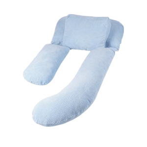 Vente en gros <span class=keywords><strong>meilleur</strong></span> cadeau housse en coton lavable détachable maman <span class=keywords><strong>grossesse</strong></span> multi fonctionnel plein <span class=keywords><strong>corps</strong></span> en forme <span class=keywords><strong>de</strong></span> U <span class=keywords><strong>oreiller</strong></span> <span class=keywords><strong>de</strong></span> maternité - Product Image 4