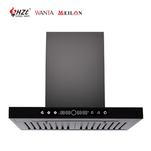 <span class=keywords><strong>Cappa</strong></span> aspirante elettrica domestica a parete a T da 600 mm ad alta aspirazione con scarico, in offerta - Product Image 2