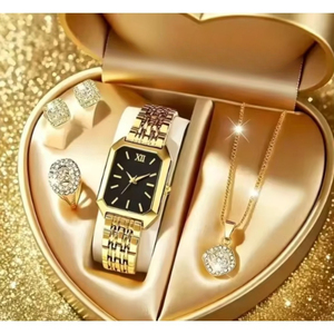 Nouvelles Montres à Quartz de Luxe Léger pour Femmes, Bracelet en Acier Inoxydable Personnalisé, Design Carré, ODM, Cadeau Idéal pour Femme - Product Image 4