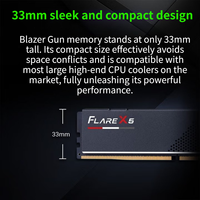 New G SKILL DDR5 Desktop Memory RAM 32GB 16GBX2 6000MHz CL36 Intel XMP 3.0/AMD EXPO for Desktop in Stock